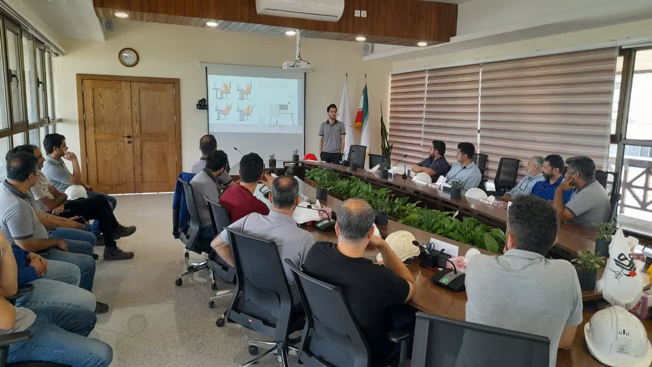 برگزاری دوره آموزشی ایمنی در پروژه نیروگاهی شرکت آنسالدو انرژیا