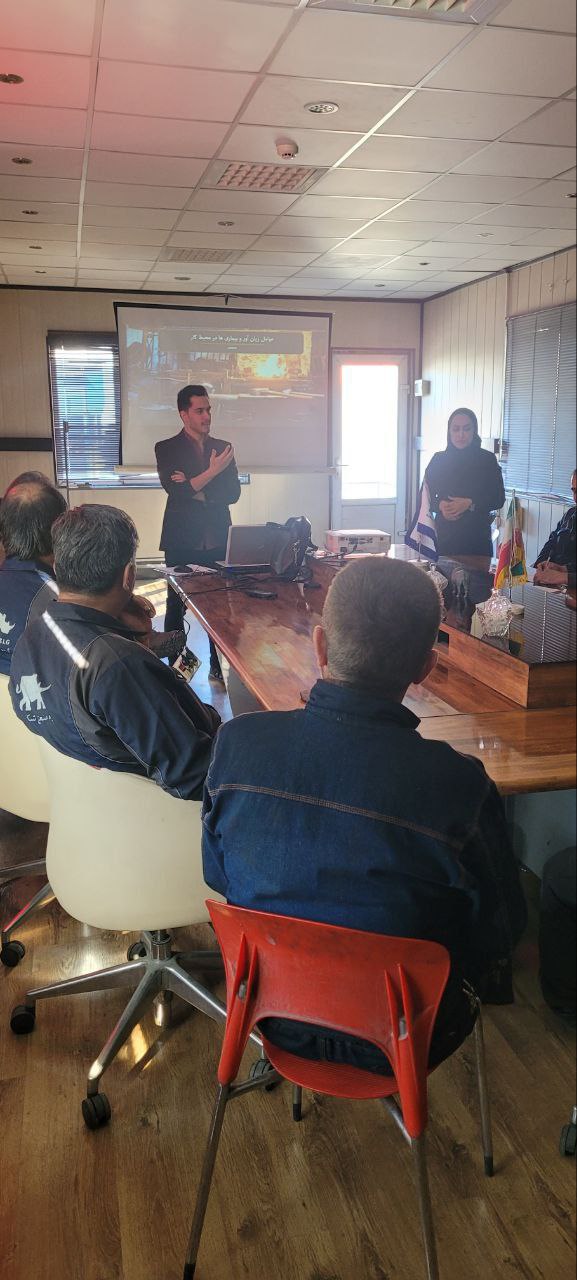 ورکشاپ شناسایی خطرات در فولاد کبکان